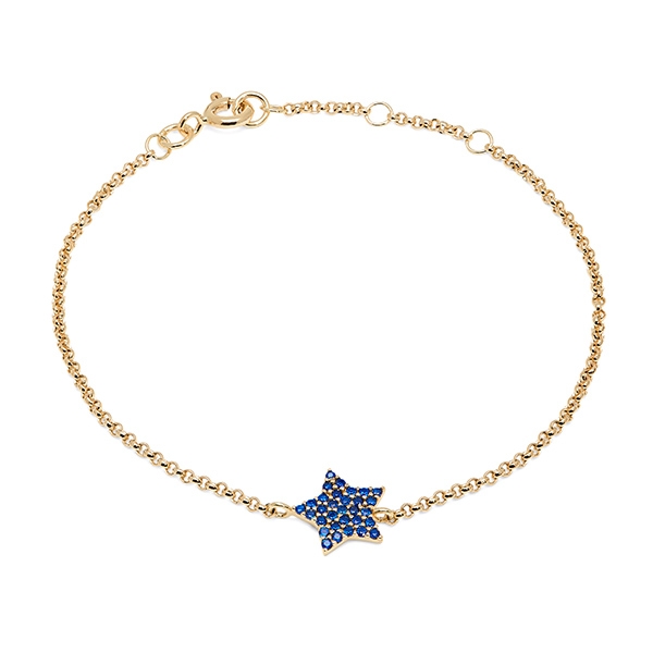 Philippa_Herbert_9kt_yellow_gold_chubby_star_bracelet_dark_blue