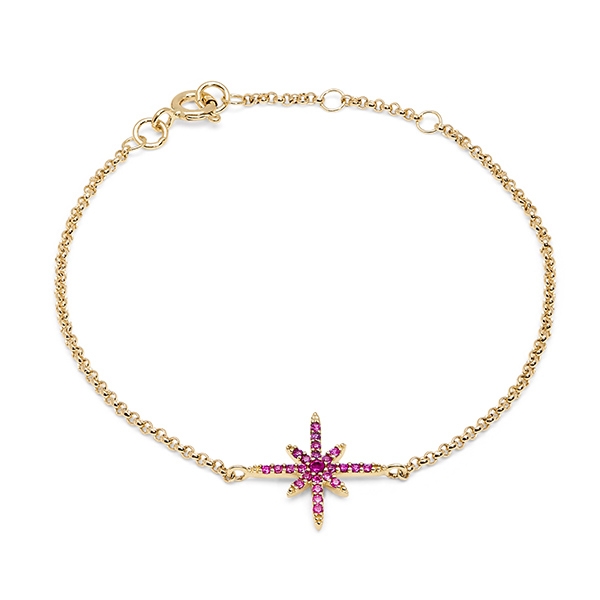 Philippa_Herbert_9kt_yellow_gold_north_star_bracelet_pink