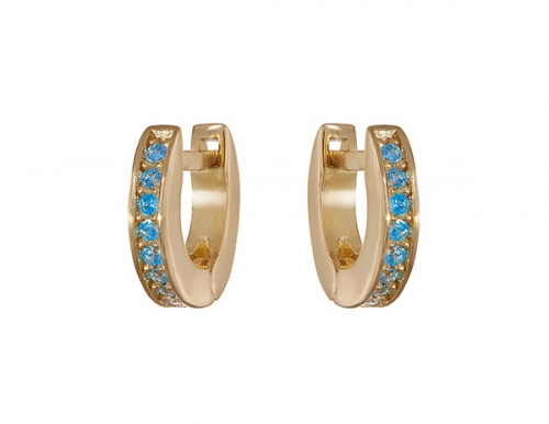 Philippa_Herbert_Huggies_light-blue_Earrings_Alexandra_Felstead