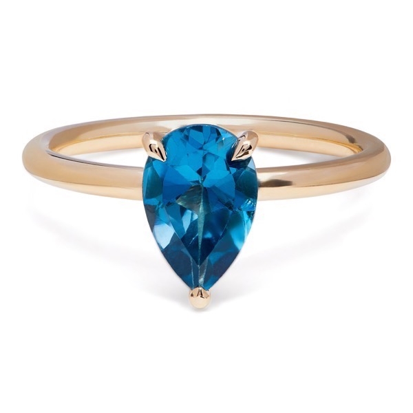 philippa-herbert-alexandra-felstead-cocktail-ring-9kt-yellow-gold-london-blue-topaz-pear-cut