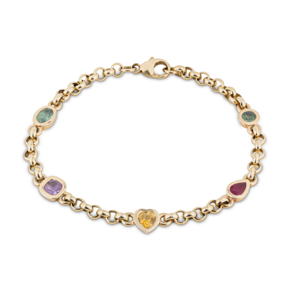 philippa-herbert-9ct-yellow-gold-bespoke-birthstone-bracelet