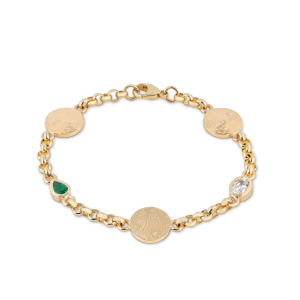 philippa-herbert-solid-9ct-gold-bespoke-birthstone-disc-bracelet